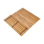 Ταπέτο Μπάνιου Αντιολισθητικό 60x40cm Bamboo Essentials Estia Home Art 02-12830