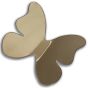 Gold Butterflies 3D πολυπροπυλενίου Ango 24011