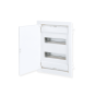 FLUSH MOUNTING 24+4 MODULES 2 ROWS WHITE DOOR ACA 282U24ES