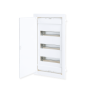 FLUSH MOUNTING 36+6 MODULES 3 ROWS WHITE DOOR ACA 282U36ES