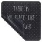 Αντιολισθητικό Ταπέτο Ντουζιέρας Rubber 53x53cm Sealskin Lyrics Black 315232619