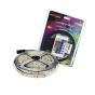 LED SMD STRIP KIT 3M IP65 RGB WITH REMOTE CONTROL & 12V DC PLUG DRIVER ACA 3MKITRGB