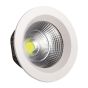 ΦΩΤΙΣΤΙΚΟ ΧΩΝΕΥΤΟ LED COB  Φ230 55W 6500K ΛΕΥΚΟ PLUS 145-68205