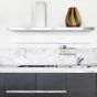 White Marble μπορντούρα προστασίας τοίχων κουζίνας (67118) Ango 67118