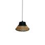 L-W-1702 MINE PENDANT LAMP BLACK & NATURAL Z5 HOMELIGHTING 77-3636