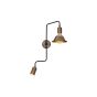 HL-3555-2L CALLIE OLD BRONZE & WHITE WALL LAMP HOMELIGHTING 77-3970