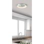 SE LED 60 AMAYA CEILING NICKEL MAT HOMELIGHTING 77-8157