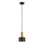 SE21-GM-4-MS1 ADEPT TUBE Gold Matt Pendant Black Metal Shade+ HOMELIGHTING 77-8631