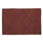 Πατάκι Μπάνιου Βαμβακερό 60x90cm Sealskin Aztec Dark Pink 800097