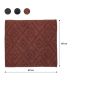 Πατάκι Μπάνιου Βαμβακερό 60x60cm Sealskin Aztec Dark Pink 800100