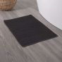 Πατάκι Μπάνιου Cotton 60x90cm Sealskin Delhi Dark Grey 800109