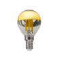 LED FILAMENT E14 DIM G45 GOLD 5W 2700K 230V AC 620LM RA80 ACA BOVA5WWDIMG