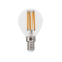 LED FILAMENT E14 G45 6W 6500K 230V AC 780LM RA80 ACA BOVA6CW