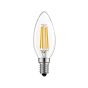 LED FILAMENT E14 CANDLE 6.5W 6500K 230V AC 850LM RA80 ACA DECO65CW