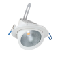 WHITE LED RECESSED MOVABLE LUMINAIRE 30W 3000K 60° 2400LM 230V Ra80 ACA LINO3030