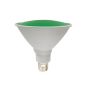 PAR38 LED IP65 15W 1150Lm GREEN 110° 230V Ra80 ACA PAR3815GR