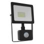 BLACK SENSOR LED SMD FLOOD LUMINAIRE IP66 20W 4000K 1700Lm 230V RA80 ACA Q2040S