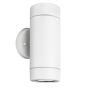 UP-DOWN WHITE PP WALL LIGHT GU10Max.2x3W LED IP65 ACA SL7031W