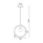 ΚΡΕΜΑΣΤΟ Φ/Σ 1ΧΕ27 ΤΣΙΜΕΝΤΟ ΚΥΚΛΟΣ  Φ33XH120CM LION ACA V36323