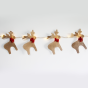 "HESSIAN REINDEER ", 20 MINI LED WW Λ/ΚΙΑ ΑΣΗΜΙ ΧΑΛK. ΜΠ/ΡΙΕΣ (3xAA), IP20, 180+30cm, ΔΙΑΦ. ΚΑΛ. Τ ACA X05201116