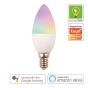 ΛΑΜΠΑ LED SMART WiFi ΚΕΡΙ 6W Ε14 RGBW 220-240V Eurolamp 147-77902