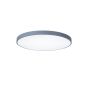 Πλαφονιέρα Οροφής Γκρι 40xH5cm LED 32w 2240lm Εναλλαγή Θερμοκρασίας Led 3CCT by switch  InLight 42035-C-Gray