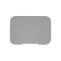 it-Lighting Silver LED 1W 3000K Outdoor Wall Lamp Grey D:5cmx7cm 80202430
