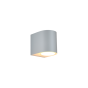 it-Lighting Powell 1xGU10 Outdoor Up or Down Wall Lamp Grey D:9cmx8cm 80200234