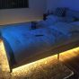 LED SMD BED STRIP KIT 2X1.2M IP65 4000K WITH 2 SENSORS & 12V DC PLUG DRIVER ACA SLIPO2