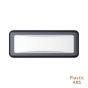 Απλίκα IP54 Led 6w 3000K 500lm Πλαστικό ABS Dark Grey Minos Viokef 4189700